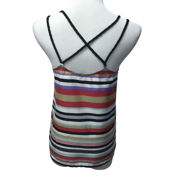 Jessica Simpson Top Womens Small Tank Striped - Picture 5 of 8
